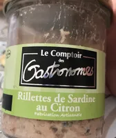 Rillettes de sardine au citron