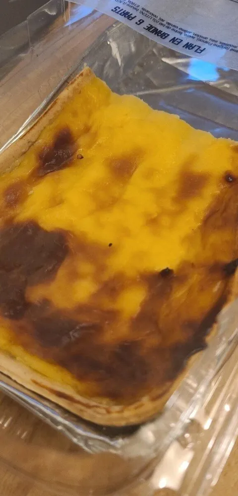Flan en bande 6 parts