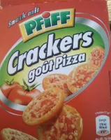 Crackers goût pizza