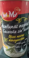 Olives noir confites