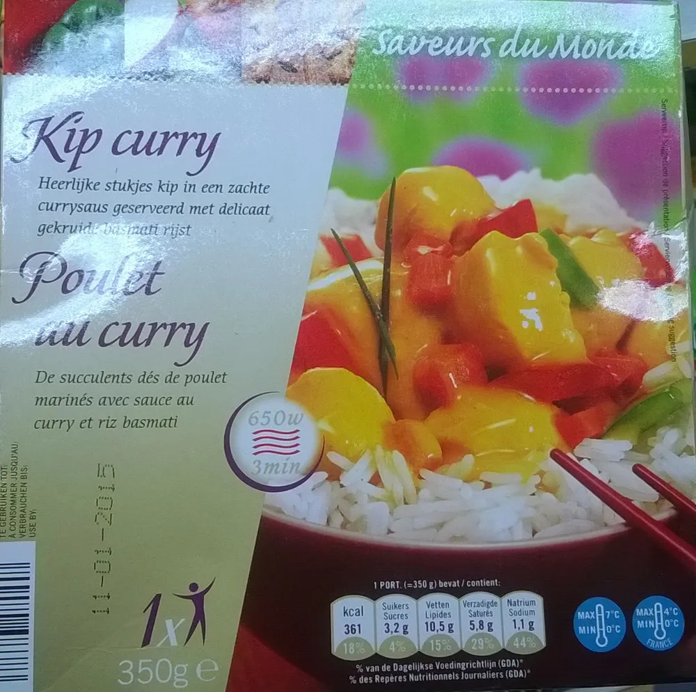 Poulet au curry