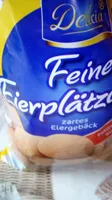 Feine eierplatzchen