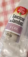 Saucisse au jambon a l'ail