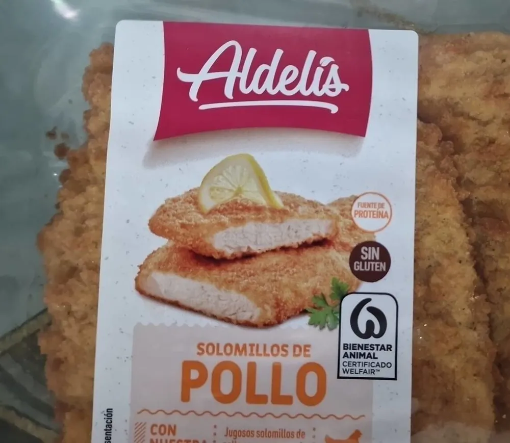 Solomillos de pollo empanado