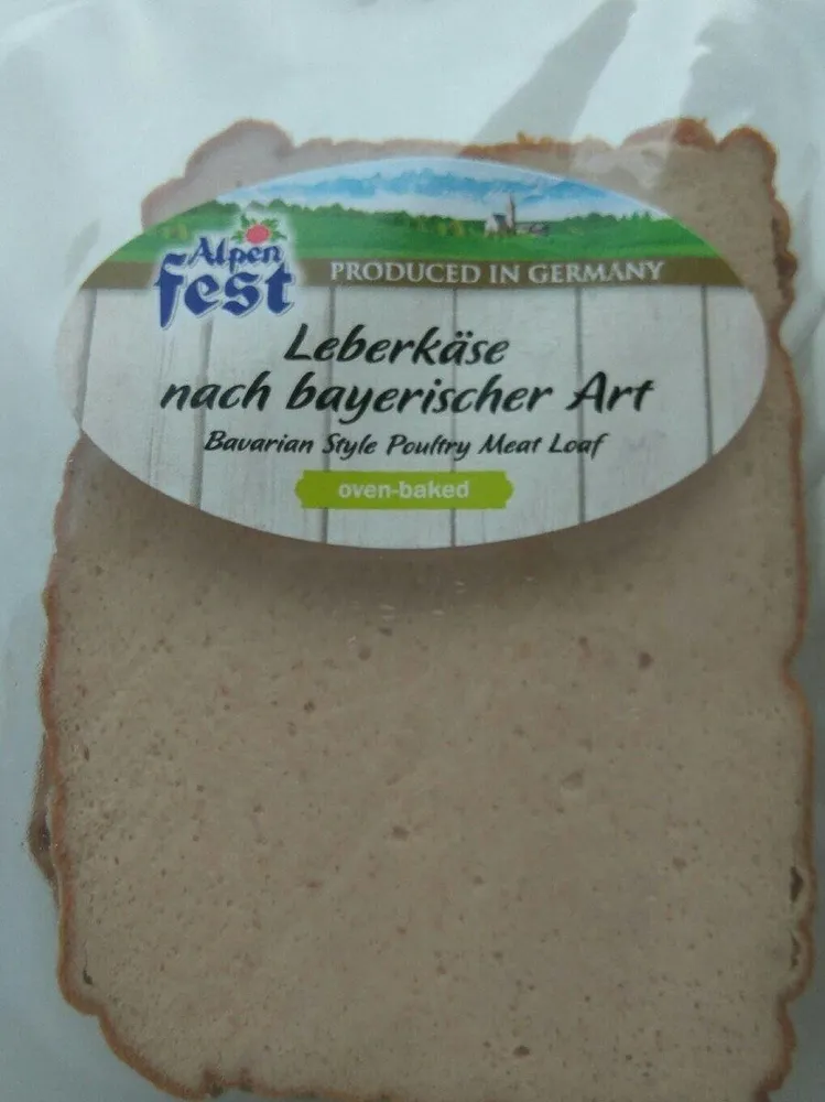 Geflügel Leberkäse, Truthahn, Hühnchen