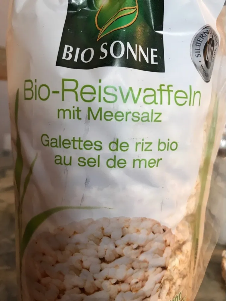 Bio Reis Waffeln Mit Meersalz
