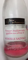 Boisson traditionnelle gazéifiée aux arômes de myrtille sauvage
