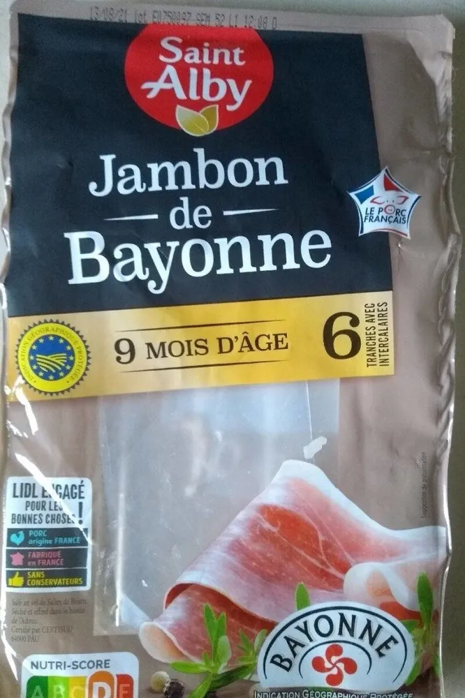 Jambon de Bayonne