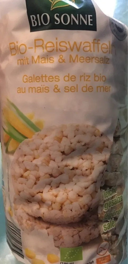 Galette de Riz Bio au Mais & Sel de Mer