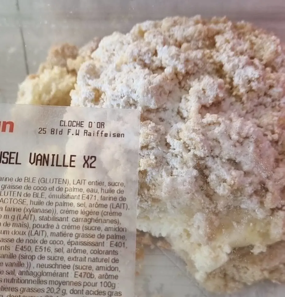 Streusel Vanille