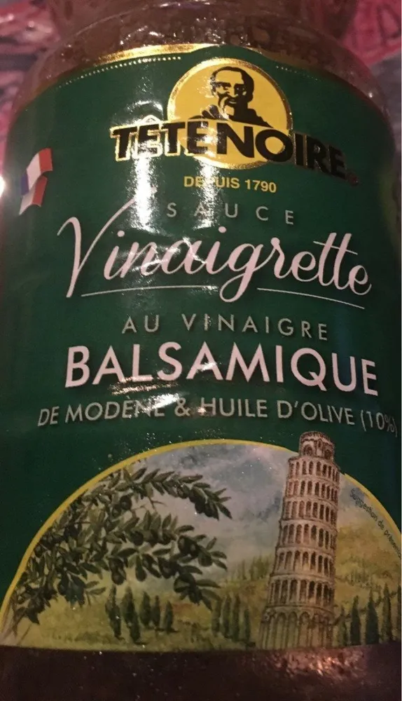 Sauce vinaigrette au vinaigre balsamique & huile d'olive