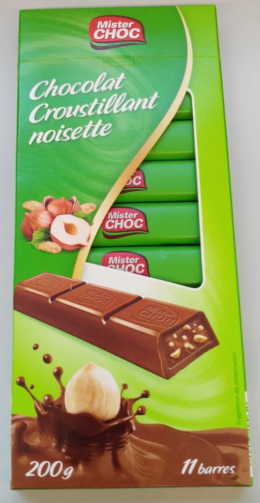 Chocolat Croustillant noisette