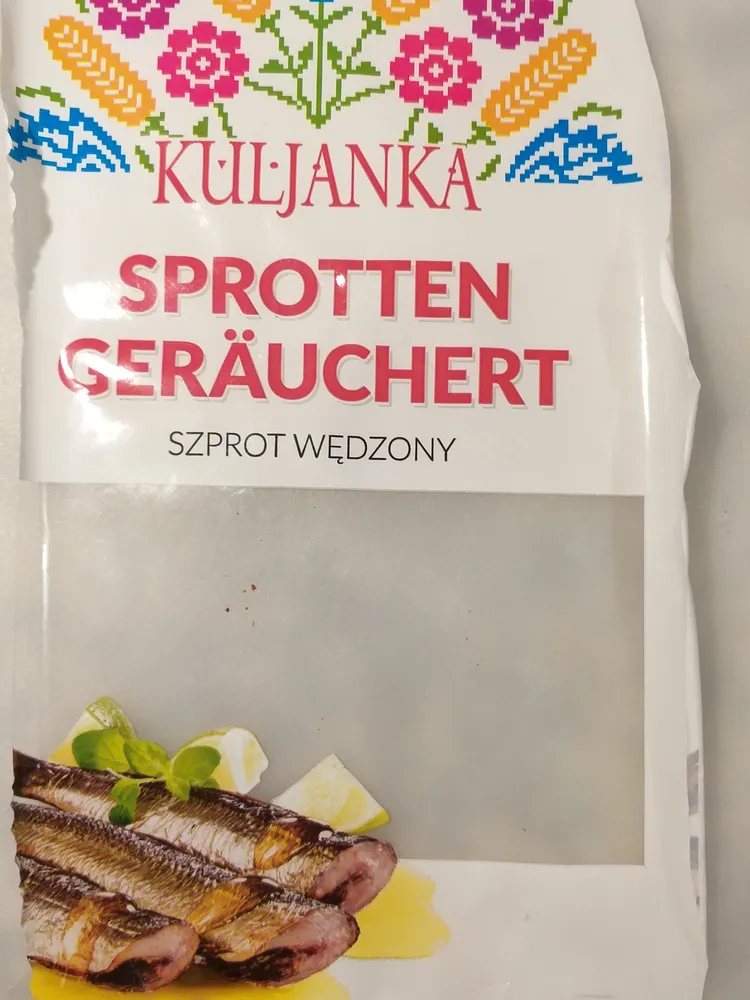 SPROTTEN GERÄUCHERT SZPROT WĘDZONY