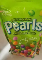 Pearls goût fruits acidulés
