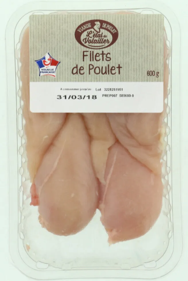 Filets de poulet