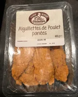 Aiguillettes de poulet panées