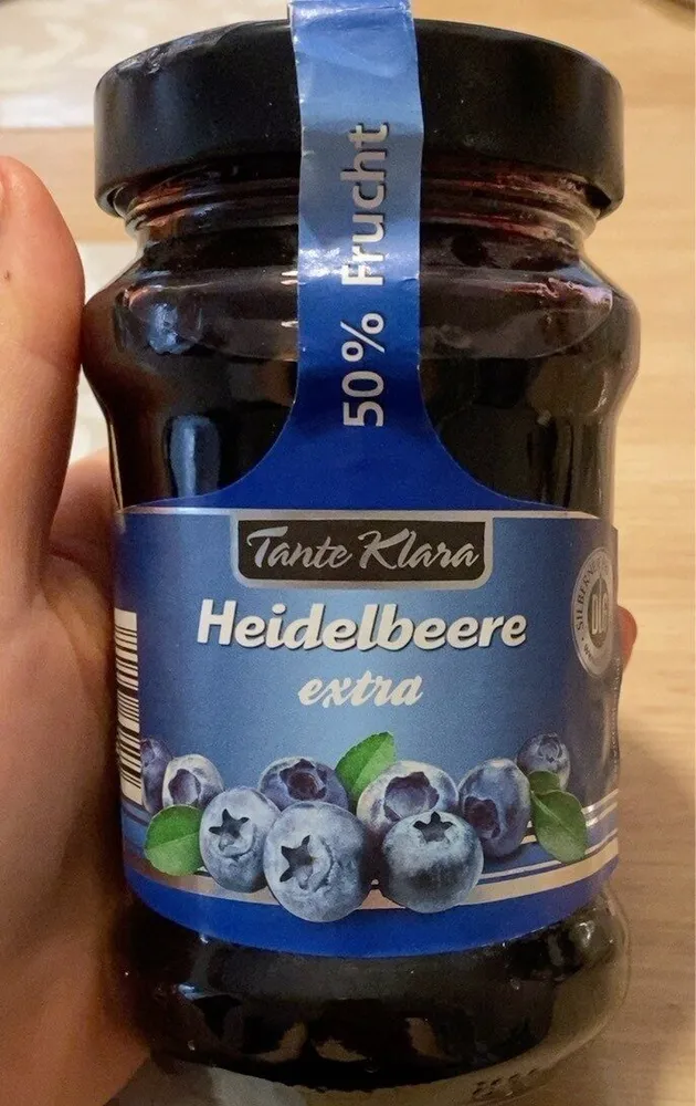 Konfitüre Extra, Heidelbeere