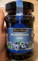 Konfitüre Extra, Heidelbeere