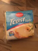 Milbona Toast Schmelzkäse light