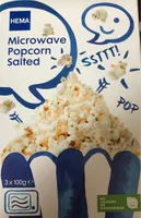 Popcorn salé micro-onde