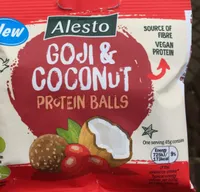 Goji coconut protein balls