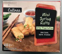 Mini rollitos/crepes de primavera