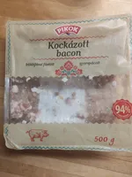 Kockázott bacon