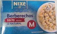 Berberechos al natural