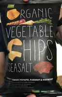 Organic vegetable chips