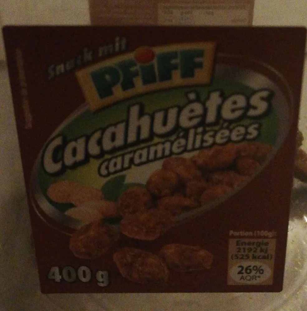 Cacahuètes caramélisées