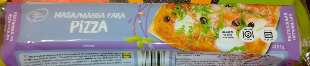 Masa para Pizza