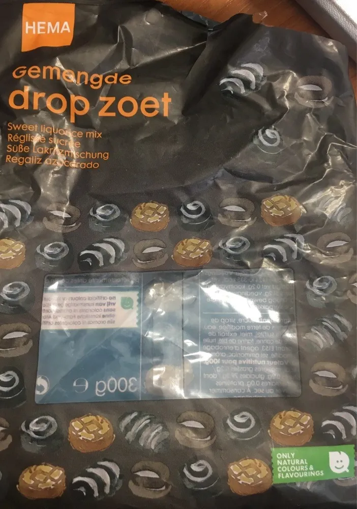 Gemengde drop zoet