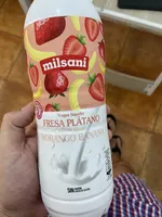 Yogur líquido fresa plátano