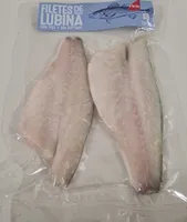Filetes de lubina con piel y sin espinas