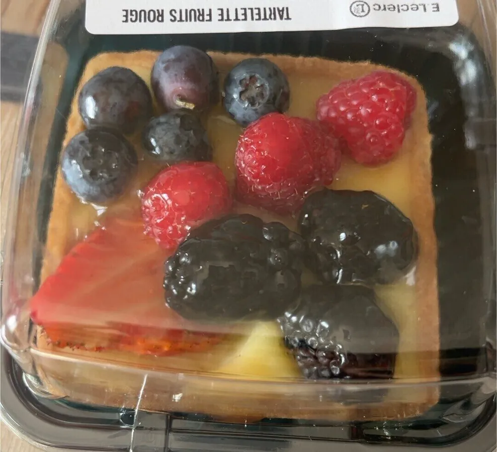 Tartelette aux fruits rouges