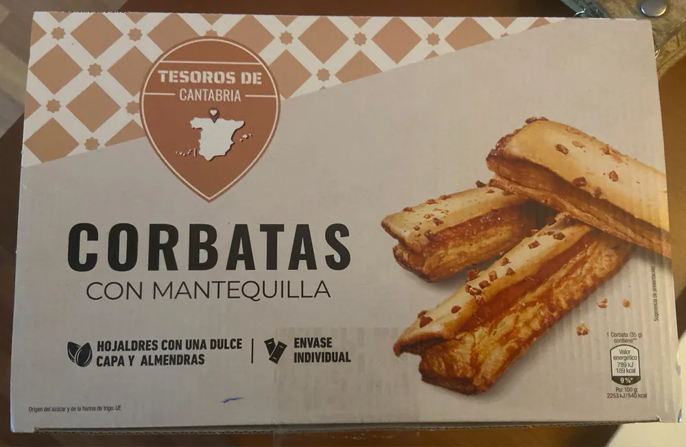 Corbatas con mantequilla