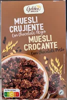 Muesli Crujiente con Chocolate Negro