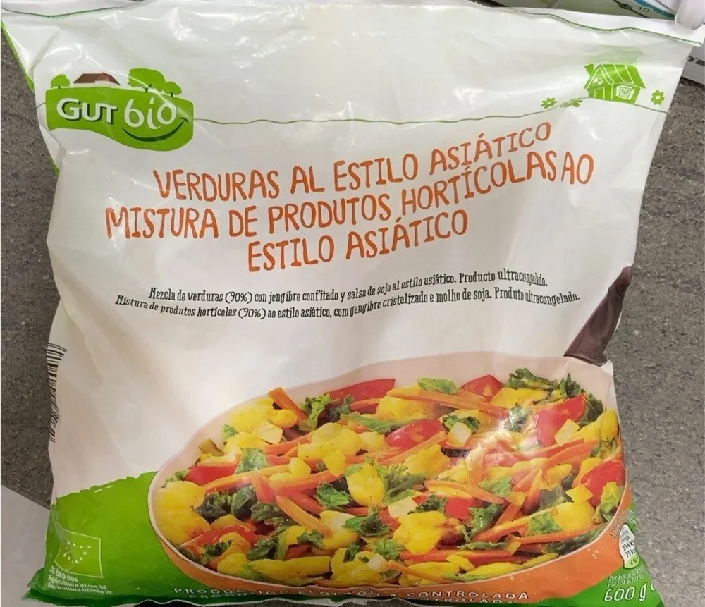 Verduras al estilo asiatico