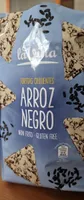 Tortitas crujientes arroz negro