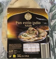 Pan estilo indio naan