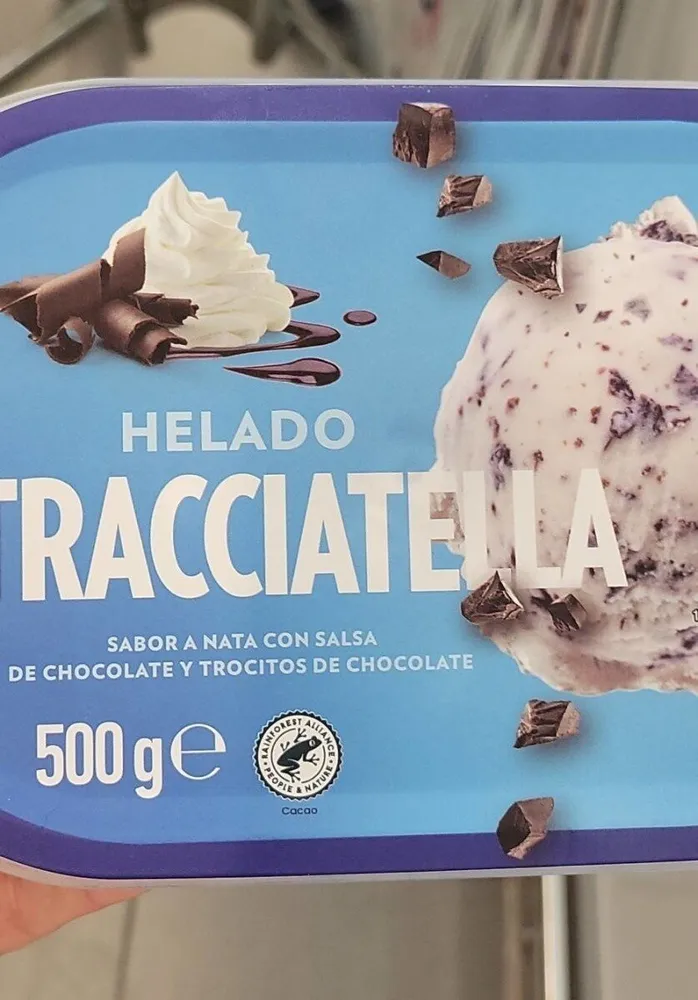 Helado stracciatella