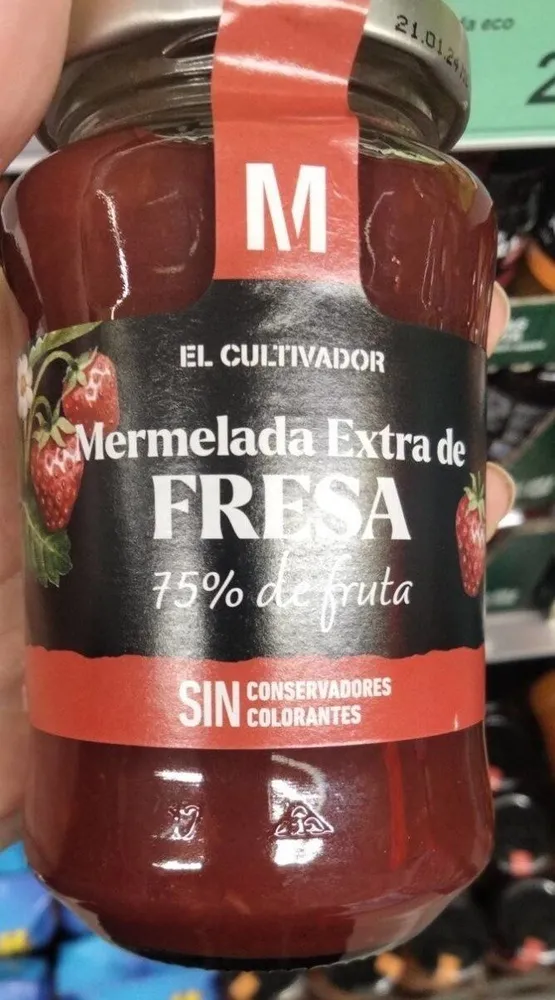 Mermelada Extra de fresa