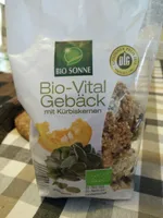 Bio-Vital Gebäck mit Kürbiskernen