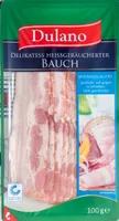 Delikatess heißgeräucherter Bauch