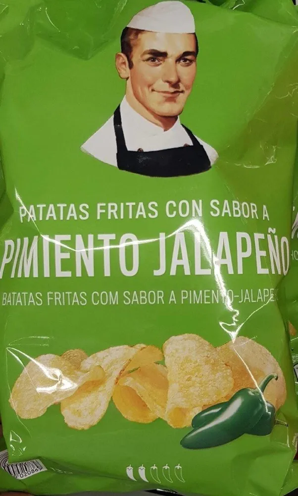 Patatas fritas sabor a pimiento jalapeño