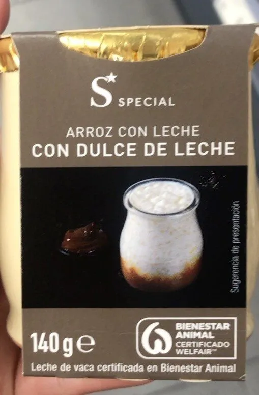 Arroz con dulce de leche