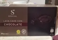 Lava cake con chocolate