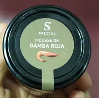 Mousse de gambas roja