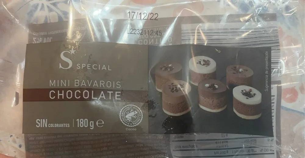 Mini Bavarois chocolate