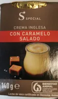 Crema Inglesa con caramelo salado